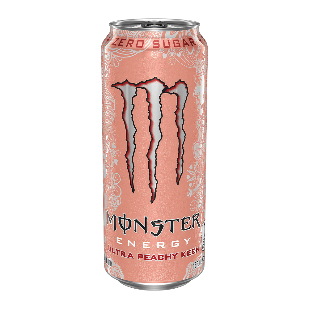 MONSTER ENERGY ULTRA PEACHY KEEN ZERO-SUGAR | 500ML - Image 1